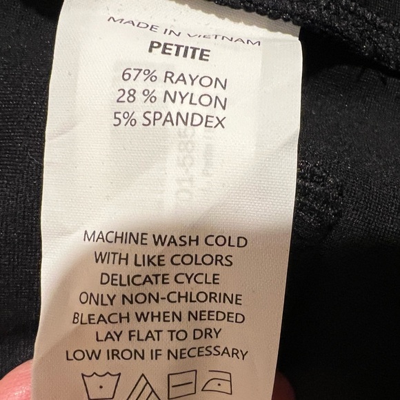 NWT Quince Pull On Ultra-Stretch Ponte Straight Leg Pants Black Size L - Picture 9 of 14